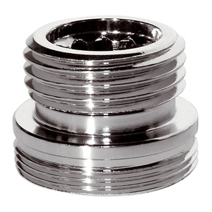 Reductor 1/2M X M24 para conexión con conector 1/2F, accesorio para manguera de plomería - Product Image 1