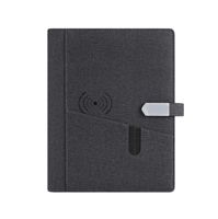 Carnet de Notes Multifonctionnel Intelligent Personnalisable Premium A5 avec Batterie Intégrée et Recharge sans Fil