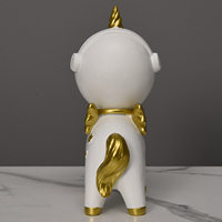 Animal Licorne Thème Enfant Bébé Table Top Art Anniversaire Cadeau Fête Fournitures Décorations Set Décoration Astronaute