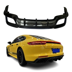 Kit de Carrocería para Panamera 971, Modificación de Parachoques Trasero de Fibra de Carbono, Guardabarros Trasero, 2017-2023 - Product Image 1