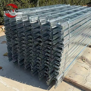 Système d'échelle à câbles pour le routage de câbles lourds, structure robuste et accessoires complets - Product Image 3