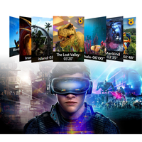 Simulador de Realidad Virtual Skyfun de 3 Asientos, 4D, 7D, 9D, Metálico, para Centros Comerciales, Aeropuertos, Parques de Atracciones, Cine Interior, Teatro