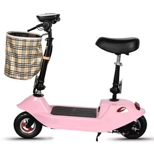 Trottinette pliable à deux roues EU Little Dolphin, jusqu'à 12 km/h, autonomie de 15 km, mini-trottinette de loisirs pour hommes et femmes - Product Image 4
