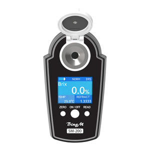 เครื่องวัดน้ำตาลในผลไม้แบบดิจิตอลความแม่นยำสูงเครื่องวัดค่าความหวานแม่นยำสำหรับอาหารและน้ำตาลอุปกรณ์ทดสอบ - Product Image 2