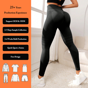 Leggings sans couture <span class=keywords><strong>pour</strong></span> femmes, très vendus, qui rehaussent les fesses |   Pantalon de yoga taille haute gainant <span class=keywords><strong>pour</strong></span> le <span class=keywords><strong>ventre</strong></span>, vêtement de sport moulant <span class=keywords><strong>pour</strong></span> la <span class=keywords><strong>gym</strong></span> - Product Image 1