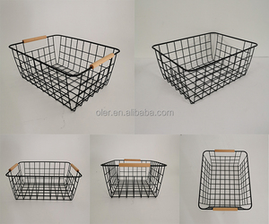 Nordic Style BPA-free Kitchen Wire Spice <strong>Basket</strong> Office Living Room Coffee <strong>Table</strong> Snack <strong>Basket</strong> Bathroom Clothes Storage <strong>Basket</strong> - Product Image 5