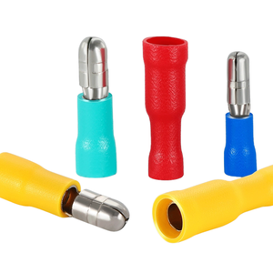 Bornes femelles <span class=keywords><strong>pré</strong></span>-isolées de type balle-Noyau en cuivre pur, <span class=keywords><strong>gaine</strong></span> ignifuge, déconnexion rapide, sertissage sécurisé - Product Image 4