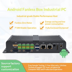 Ordinateur industriel Yue MIS-RK01ZY RK3568 Android 14/Linux/Ubuntu/Debian, boîtier mini sans ventilateur à faible consommation d'énergie - Product Image 5