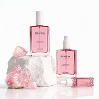 Flacon de parfum en verre vide personnalisé, flacon d'huile essentielle, flacon pulvérisateur cosmétique avec logo/couleur/finition personnalisés