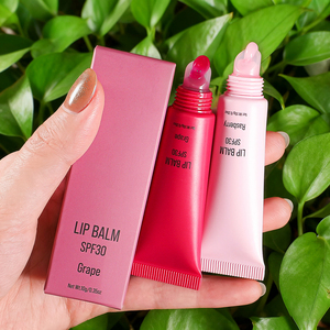 Brillo Labial de Marca Privada con Sabor a Frutas, Bálsamo Labial Vegano Nutritivo e Hidratante con Minerales y FPS 30+ - Product Image 6