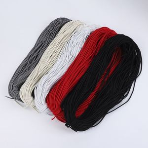 Cordón Elástico Antideslizante de Ganchillo de Tejido Grueso 100% Poliéster de 2.5/3/3.5/4mm, Colorido, en Stock, para Ropa y Bolsos - Product Image 3