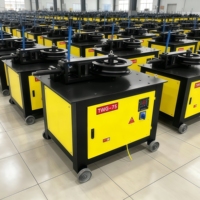 Machine à cintrer les tuyaux CNC GW26 GW38 GW51 GW76, machine à cintrer les tuyaux électrique à plateforme, machine à cintrer les tubes carrés et ronds