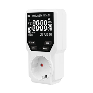 Minuterie numérique programmable avec réglage maximal de 7 jours pour les appareils électroménagers - Product Image 1