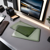 Apple Mac book Air M2 Compatible 13.6 pouces TPU PC Impact Absorber Cover PC Hard Shell Full Cover Case Slim Light Weight