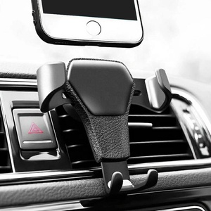 Nouveau Design et <span class=keywords><strong>prix</strong></span> de gros support de téléphone de voiture en cuir pour support de ventilation de voiture pour support de téléphone portable de Navigation - Product Image 6