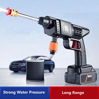 Nettoyeur haute pression sans fil, nettoyeur haute pression portable pour voiture/clôture/mur/terrasse, nettoyeur haute pression puissant pour voiture
