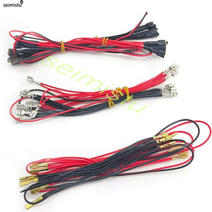 आर्केड के नेतृत्व में प्रबुद्ध पुश बटन केबल डीसी 5v 12v एलईडी लाइट 20x महिला टर्मिनल शून्य देरी आर्केड मशीन थोक के लिए - Product Image 5