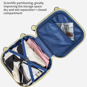 OEM Kawaii Mini Portable Small Case Woman Teenage <strong>Suitcase</strong> <strong>Lightweight</strong> Travelling Plain Bags Trolley <strong>Suitcase</strong> Luggage for Kids - Product Image 6
