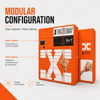 Fabricant de casiers à colis intelligents personnalisés, système de casiers à colis modulaire avec fonction de récupération en libre-service