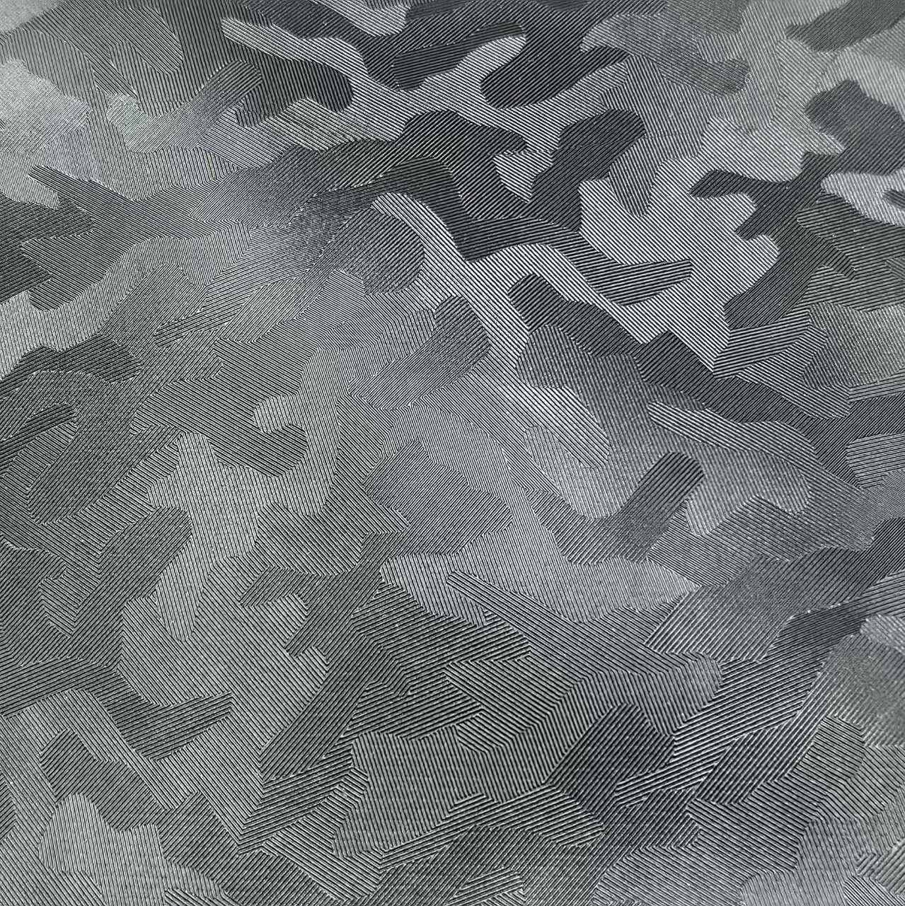 Hot Selling Sigh Quality 3D 0.9mm Elastic Printing Grid Checkered 3D Smoke Pattern Pearlescent Soft PU Synthetic Leather