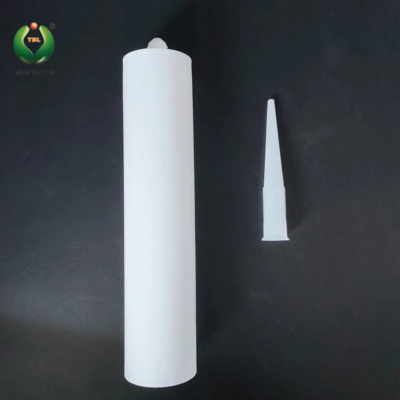 Composto di gomma siliconica per tubo adesivo sigillante siliconico neutro 100% ml 300ml