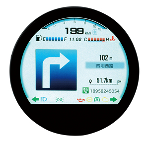 New Arrival Chất lượng cao <span class=keywords><strong>Dash</strong></span> Board Đồng hồ tốc độ xe máy kỹ thuật số LED Bảng điều khiển cho xe máy - Product Image 2