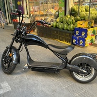 Nouveau scooter électrique Citycoco à pneus larges EEC COC MH3