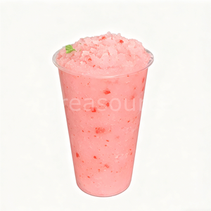 Set de Figuras de Bebidas de Frutas Artificiales Ecológicas de 500ml, Diseño Realista, Multi-Estilo, Patrón de Corazón, Té con Leche, Mango, Pitaya, Arándano - Product Image 4