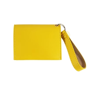 Portefeuille en cuir PU imperméable pour cartes de crédit, avec logo personnalisé, simple, fabriqué au Vietnam - Product Image 2