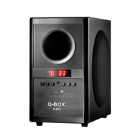 CALIENTE sistema de cine en casa con altavoz woofer de música del sistema de cine en casa de 3,1 de la Q-903 de