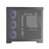 Boîtier PC Gaming USB 3.0 SPCC 0,70 mm ATX/M-ATX/ITX avec prise en charge de la carte mère à connexion arrière