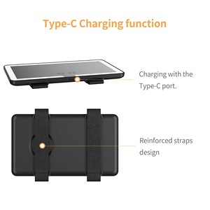 3 chế độ ánh sáng chất lượng cao có thể sạc lại mỹ phẩm Sun Vanity gương với Đèn Led Xe visor gương trang điểm - Product Image 3