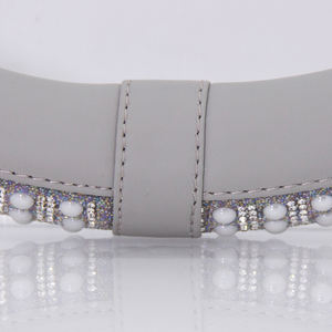 Housse de volant en cuir PU avec décorations de perles et cristaux scintillants, en peluche courte, ajustement universel pour AC Schnitzer - Product Image 5