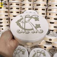 Tambourin en bois de 6 pouces pour mariage, tambourin personnalisé, tambour d'église, maracas, instrument de musique