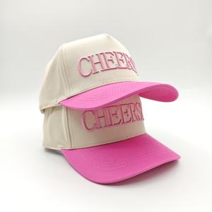 Gorra de Béisbol Deportiva Personalizada con Logotipo Bordado en 3D, Estilo Oxford de 5 Paneles, Estructurada, de Algodón, de Dos Tonos |   Gorras Unisex Lisas - Product Image 5