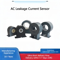 Capteur de courant de fuite pour dispositif de protection contre la foudre, transformateur de puissance monophasé AC/DC ultra-précis avec pince