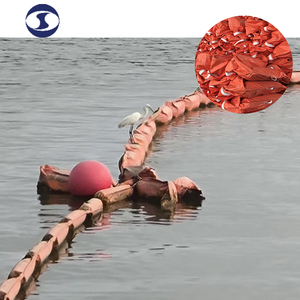 Ventes directes usine de Barrière flottante anti-pollution en PVC, Rideau absorbant pour la récupération d'hydrocarbures en mer - Product Image 6