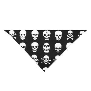 Tanpopo gros pas cher Pet <span class=keywords><strong>Pirate</strong></span> Costume <span class=keywords><strong>Bandana</strong></span> pour chien chat Halloween crâne squelette Cosplay thème fête porter écharpe foulard - Product Image 6