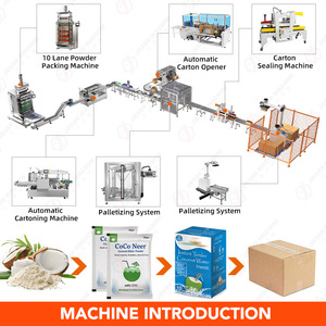 Machine d'emballage automatique multi-voies pour <span class=keywords><strong>sachets</strong></span> <span class=keywords><strong>de</strong></span> <span class=keywords><strong>levure</strong></span> en poudre 5g, scellage 3 côtés, ligne d'emballage en carton pour <span class=keywords><strong>levure</strong></span> sèche - Product Image 2
