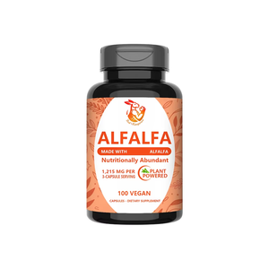 Cápsulas Herbales de Hoja de Alfalfa OEM ODM, Bienestar General, Apoyo a la Salud Digestiva para Adultos, Grado Alimenticio 100 - Product Image 1