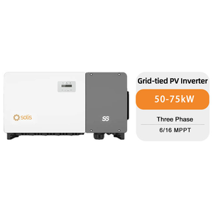 Sistema Trifásico Conectado a la Red de 220v, 50kw, 60kw, 75kw, S6-GC(50-75)K-LV, para Grandes Proyectos de Energía Solar Fotovoltaica de Bajo Voltaje - Product Image 4