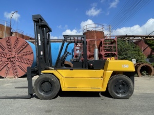 Original Japanese for 7fd25 FD150 FD200 FD250 15 Ton Diesel Used Forklift with 1500mm <b>Fork</b> Length and 6 Months Warranty - Product Image 3