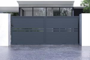 <span class=keywords><strong>Portail</strong></span> coulissant automatique Casanoov Cimone, <span class=keywords><strong>hauteur</strong></span> 4 m, 160 cm, aluminium, motorisation Ranger C300 - Product Image 2