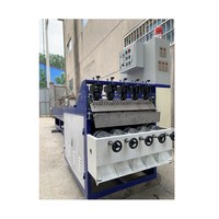 Machine automatique multi-têtes en acier inoxydable pour la fabrication de boules à récurer, machine de production de boules de nettoyage de cuisine / éponges métalliques