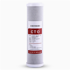 Cartuchos de filtro de repuesto para sedimentos de bloque de carbono CTO para toda la casa de <span class=keywords><strong>5</strong></span> micras 10 "X 4,<span class=keywords><strong>5</strong></span>" - Product Image 1