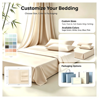 Parure de lit en bambou 100 % certifiée Oeko-Tex Elantech, 300 fils, respirante, durable, rafraîchissante et écologique