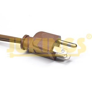 Văn phòng trong nhà 125V thiết bị gia dụng dây nguồn cấu hình thấp góc phải cắm phẳng 3 cửa Hàng nối đất 3 dây nối cà phê - Product Image 5