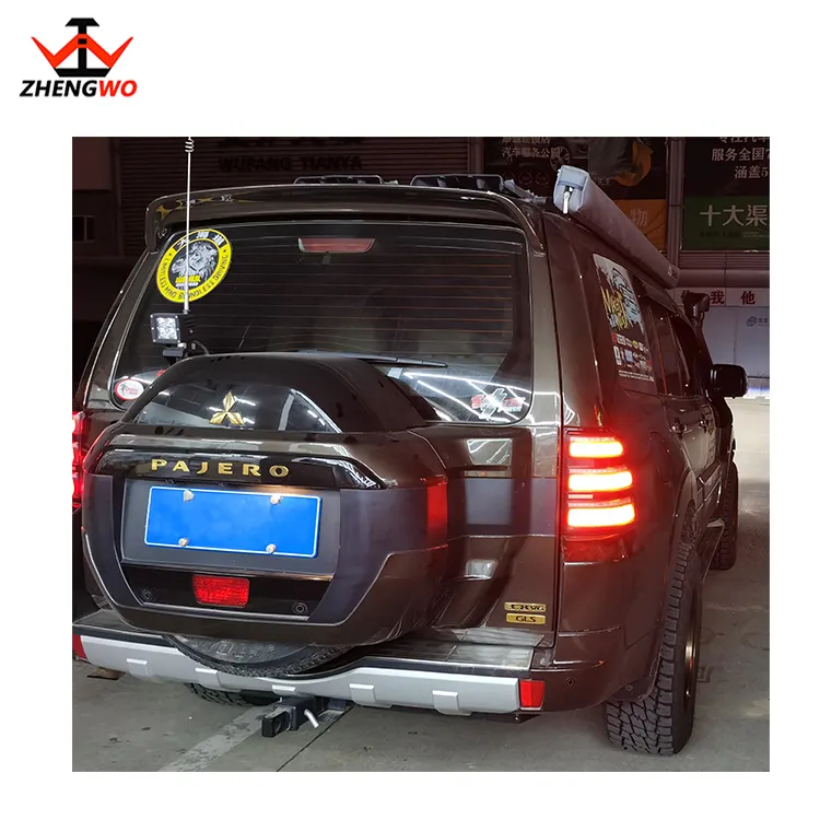 Zhengwo factory led tail lights for Mitsubishi Pajero tail lights V93 V97 sport