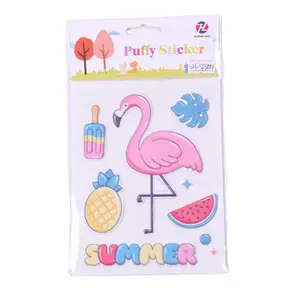 3D Stickers for Kids, Puffy Stickers for Scrapbooking Journal Including Animal, Numbers, Fruits, Fish, Dinosaurs, Cars and More