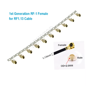 10 יחידות מחבר Ufl נקבה U.FL RF RF-1/MHF-3/MHF-4 שקע SMT בסיס אנטנת <span class=keywords><strong>WiFi</strong></span> לוח אנטנה קואקסיאלי RF לוח אנטנה קואקסיאלי - Product Image 3